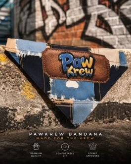 Denim Patch Bandana